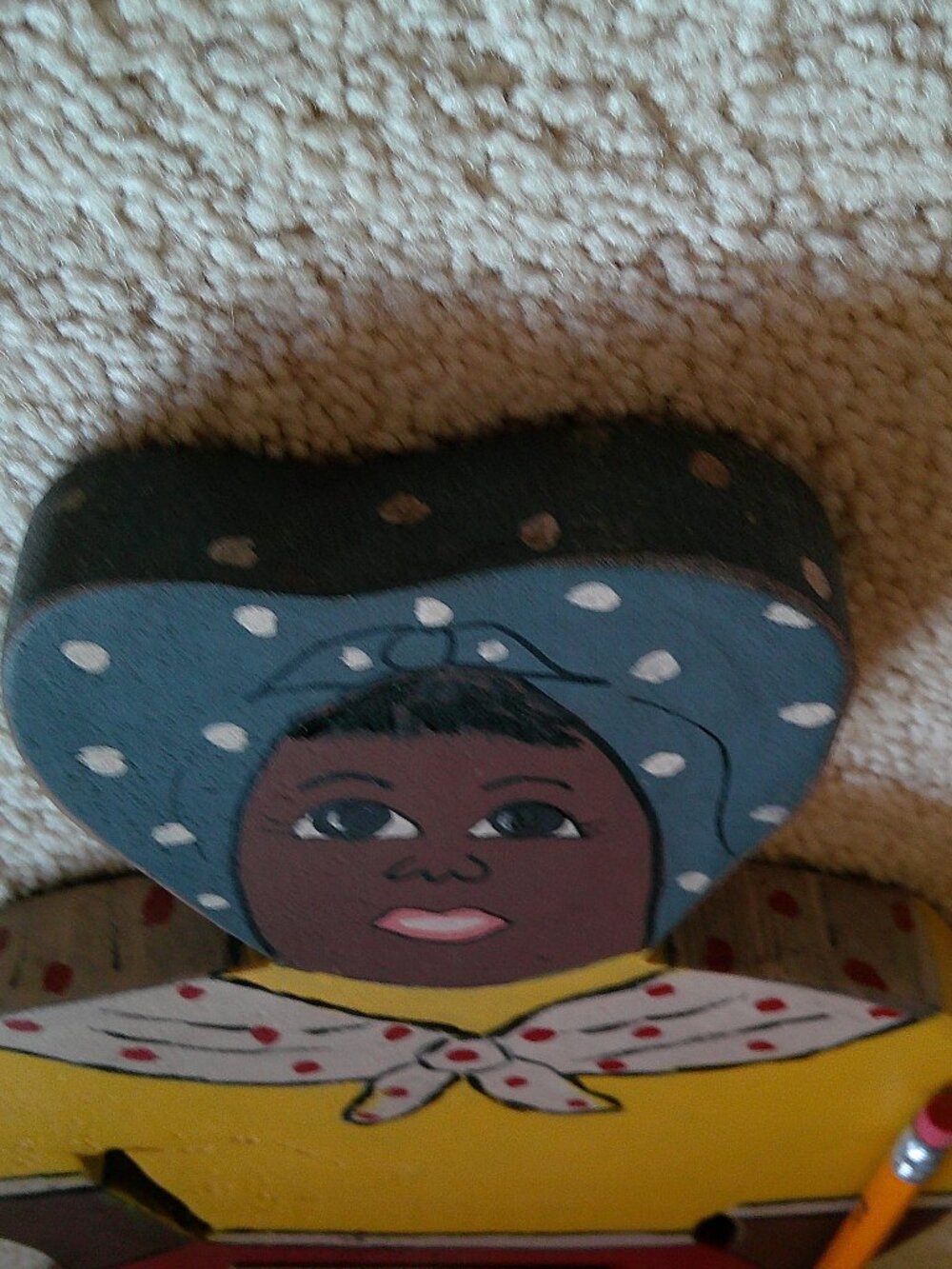Handmade by Jane Lawler hanging Mammy Memo board wood - Picture 2 of 8